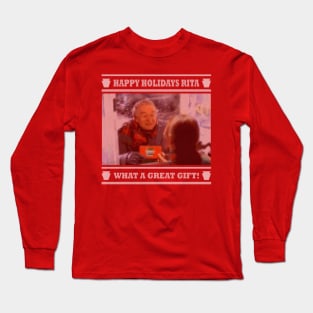 Happy Holidays Rita Long Sleeve T-Shirt